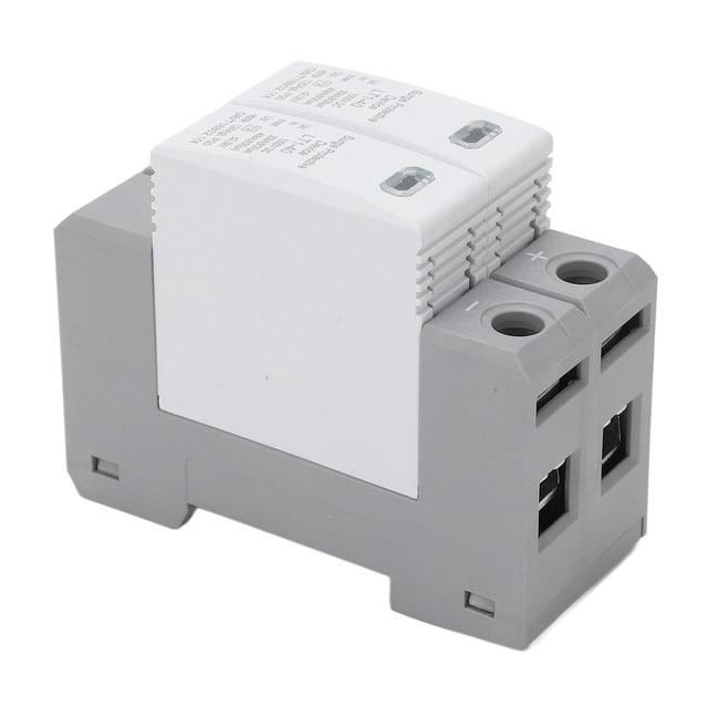 Protector de Sobretensión de DC, Dispositivo de Arrester Diseño Modular Flame Retardante Fireproof Fácil Instalación 2p para Inicio