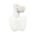 thumbnail image 3 of Acrylic Red "Hello" Name Tag Heart French Earrings, 3 of 4