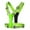 Green, variant on Peggybuy LED Night Work Security Vest Adjustable Reflective Security Vest for Kids Adults