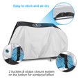 thumbnail image 4 of Bicycle Cover Waterproof Rain Cover 190t Nylon Rain Uv Protection Heavy Duty Dust Protection For Mountain Bikes, Racing Bikes With Lock-Holes Storage Bag, 4 of 6