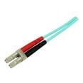 thumbnail image 3 of StarTech.com 1m Fiber Optic Cable - 10 Gb Aqua - Multimode Duplex 50/125 - LSZH - LC/SC - OM3 - LC to SC Fiber Patch Cable - Patch cable - LC multi-mode (M) to SC multi-mode (M) - 1 m - fiber optic - duplex - 50 / 125 micron - aqua, 3 of 3