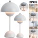 thumbnail image 1 of Lámpara Decorativa para Nocturna Táctil USB Retro Habitación Y Cafetería Color Blanco 2 Uds., 1 of 2