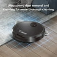 thumbnail image 4 of Robot Vacuum - 3-in-1 Sweeping, Vacuuming & Mopping, 12.6 x 12.6 x 2.6in, 70mm Ultra-Thin for Under Furniture, Low-Noise Self-Charging for Home(), 4 of 5