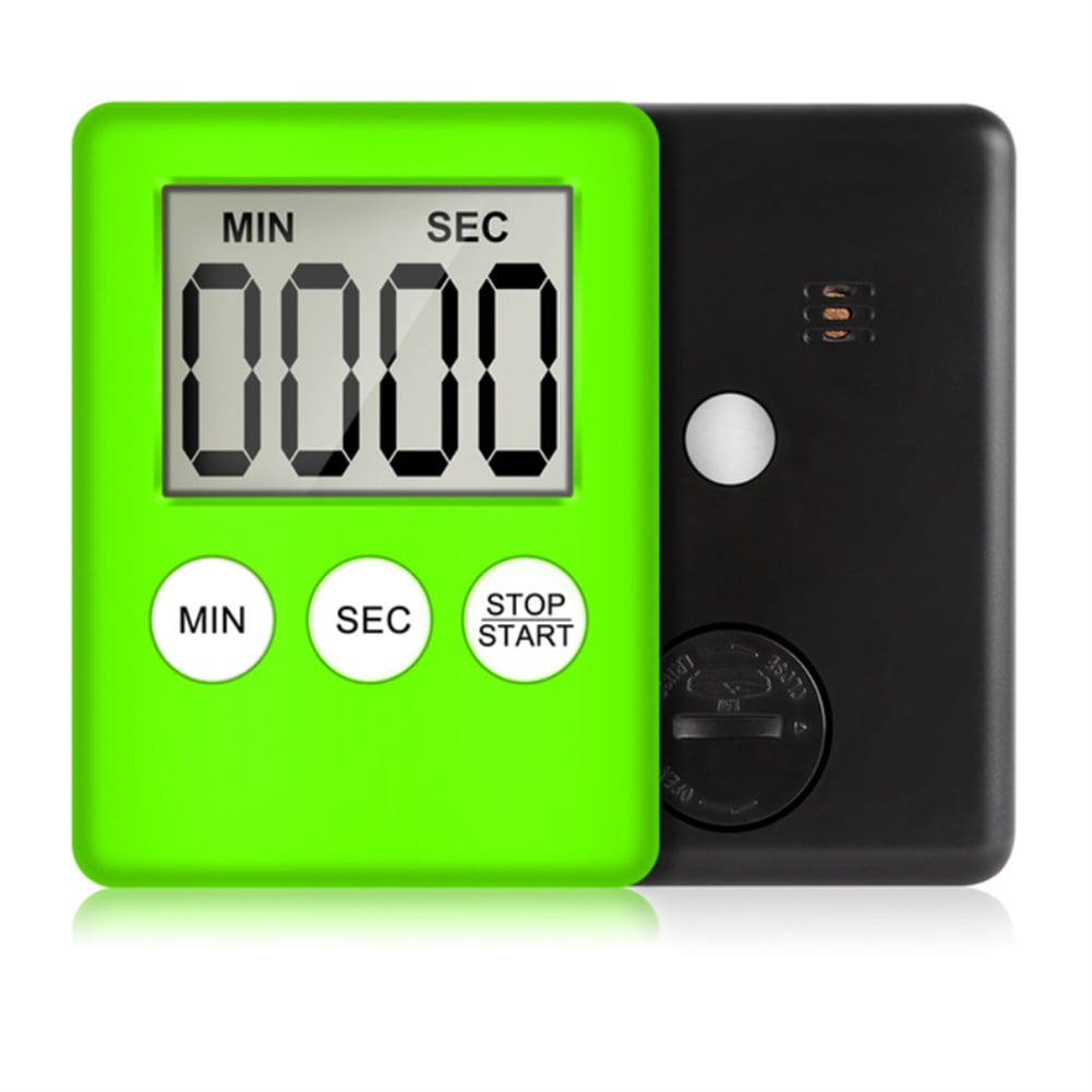 Kitchen Timer Lcd Digital Screen Chronograph Timer Square Cooking