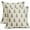 Grey Christmas Tree, variant on Gnomes Christmas Pillow Covers 18x18,Xmas Pillows Decorative Throw Pillow Cases,Buffalo Check Cushion Covers for Winter Holiday Home Couch(51)