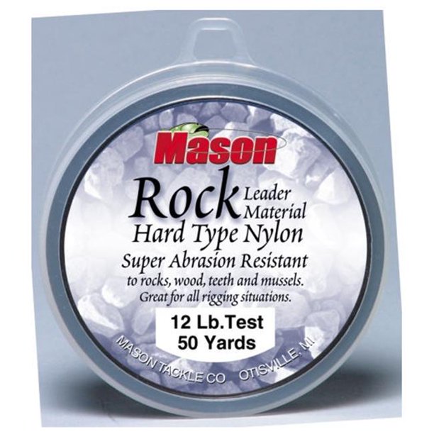 Mason Tackle Company RL5080 Rock Hard Type Nylon 80 lb.