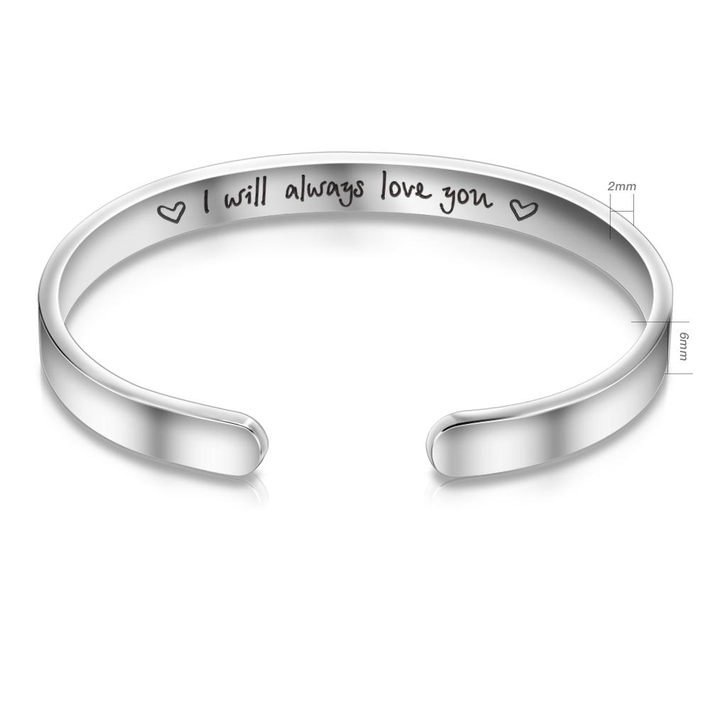 i will always love you bracelet