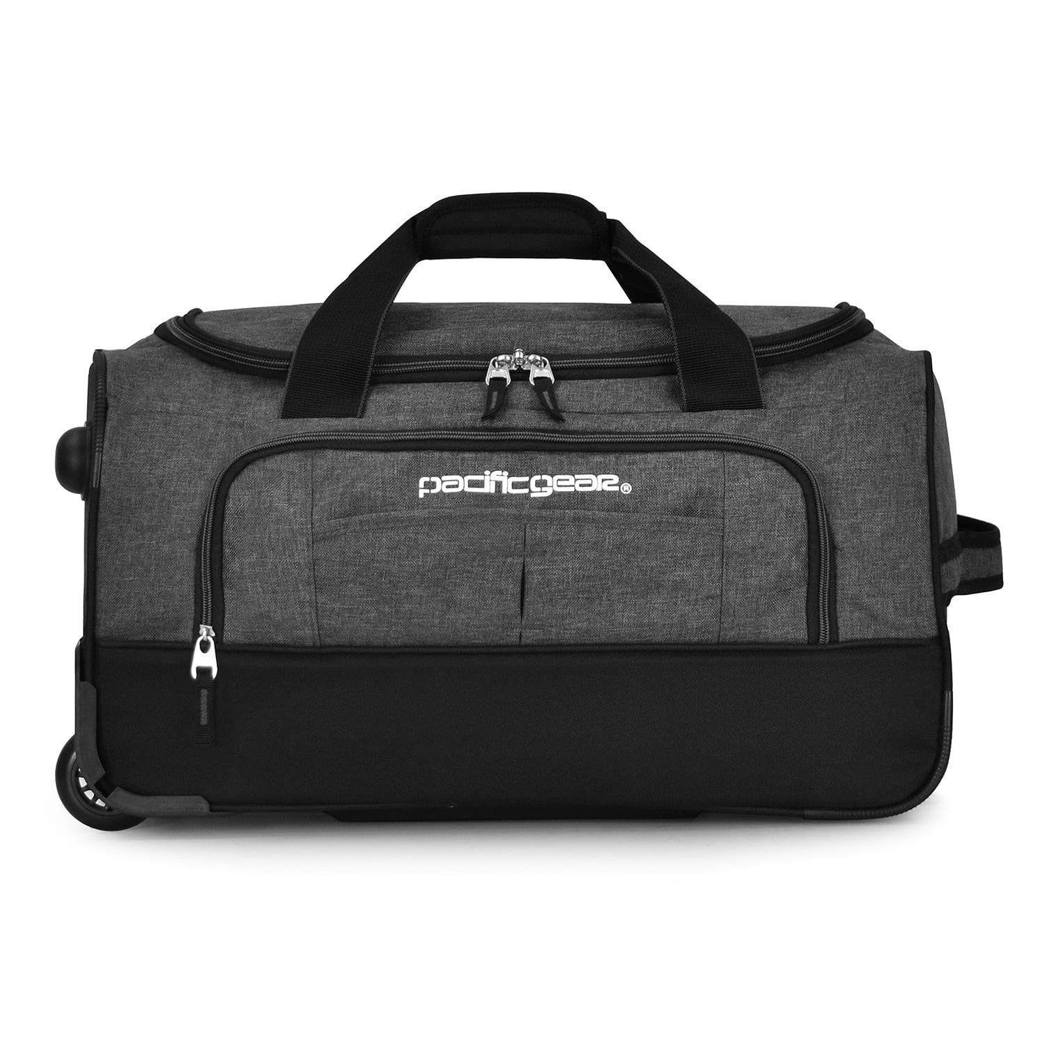 Pacific Gear Keystone 21" Rolling Duffel Bag with Wheels, Grey