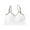 White, variant on Sleep Bras for Women Fashion Bra Solid Vest Camisole Breathable Push Up Tops Underwear V-Neck Padded Bra Feature Hook and Eye Closure Training Bra Style Y-95 , Yellow