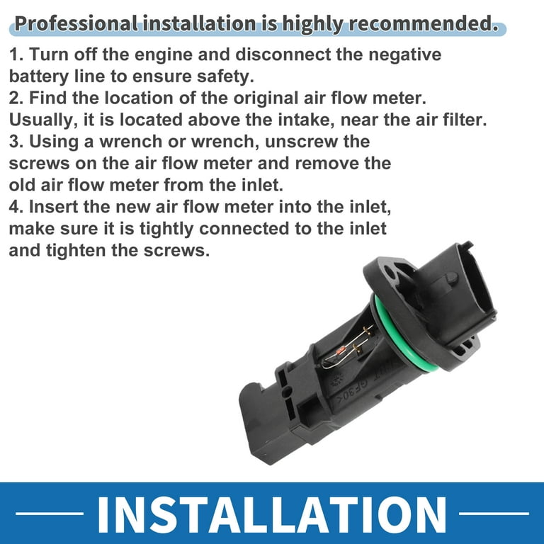 Unique Bargains MAF Sensor No.2816422610 MAF Mass Air Flow Unique Bargains MAF Sensor No.2816422610 MAF Mass Air Flow