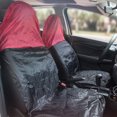 thumbnail image 1 of 2 uds. Fundas universales para asientos de automóviles, impermeables, de nailon, para coche, furgoneta, funda protectora para asiento delantero, estilo de coche, 3 colores Ormromra 2027665-2, 1 of 3