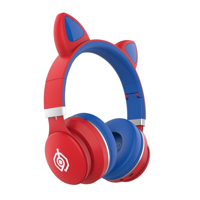 TopLLC LED031 Foldable Head-Mounted Luminous Ear 5.0 Wireless Ear on Clearance