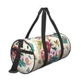 thumbnail image 3 of Fotbe Bird Butterfly Rose Pattern Foldable Sports Gym Bag with Wet Dry Pocket, Ultralight Travel Bag, Large Capacity Duffel Bag, Splash Proof Carry on Bag, Overnight Bag, Weekender Bag, 3 of 8