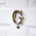 thumbnail image 1 of Monogram Letter G Door Knocker - Laiton, 1 of 1