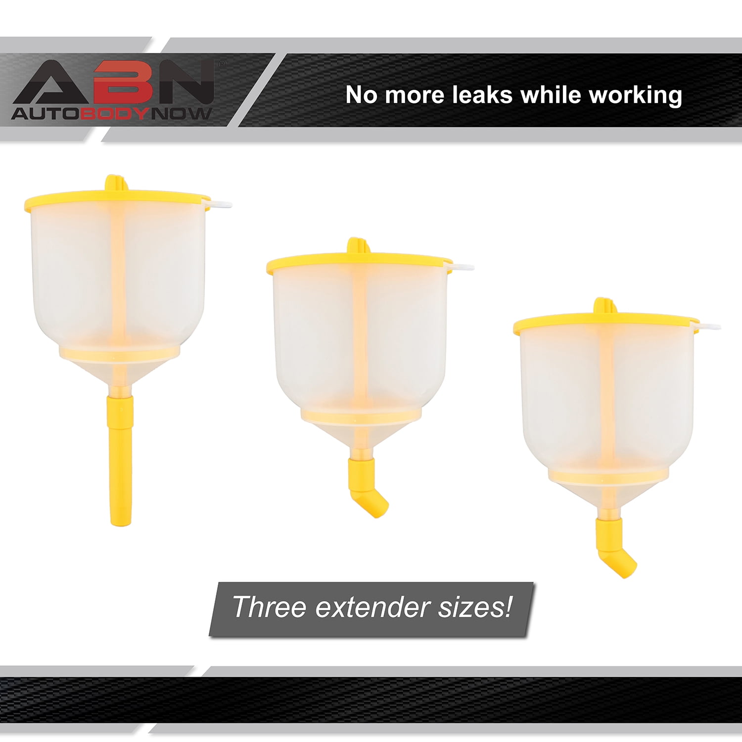 ABN AC Radiator Funnel Fill Kit - Spill Proof Coolant Flush Set No Spill  Bleeder 