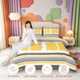 thumbnail image 3 of Erosebridal Linear Geometric Print King Size Comforter Sets,Minimalist Lines Comforters King Size,Polkadot Reversible,3-Piece,1 Comforter and 2 Pillowcases, 3 of 7