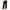 01-Black, variant on GIRUNS Women's Casual Wide Leg Pants High Waisted Button Loose Pants with Pockets Business Trousers Blue Gray S