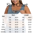 thumbnail image 3 of Women's Criss-Cross V Neck Tank Top with Built-in Bra and Padded Support Featuring Soft Stretchy Fabric Army Green L, 3 of 7