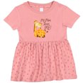 thumbnail image 3 of Inktastic My Mimi Loves Me Girls Baby Dress, 3 of 5