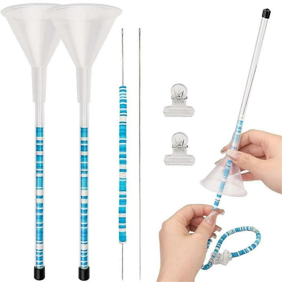 Clay Beads Bracelet Making Kit, for Jewelry Making Clay Beads Bracelets and Nacklaces Making with B