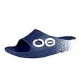 thumbnail image 1 of Recovery Slide OOFOS ooAhh Sport Navy Matrix, talla 9/7, 1 of 7