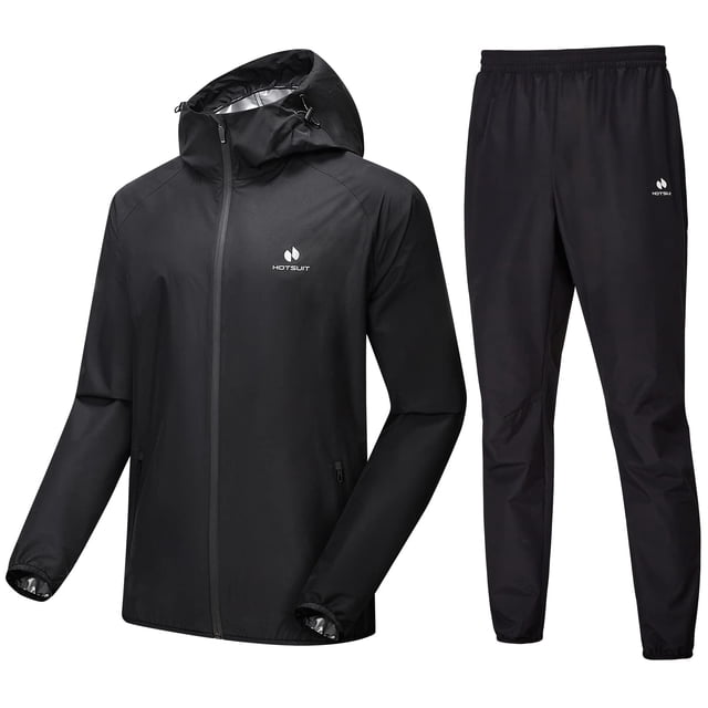 Traje de sauna para hombre, sudadera deportiva para bajar de peso