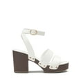 thumbnail image 2 of DREAM PAIRS Women's Chunky Platform Ankle Multi Strappy Heels Round Open Toe Summer Sandals, 2 of 7
