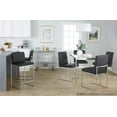 thumbnail image 2 of LumiSource Fuji High Back 26" Fixed-Height Counter Stool - Set of 3, 2 of 6