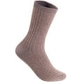 thumbnail image 4 of Lian LifeStyle Men's 6 Pairs Assorted Wool Blend Crew Socks Casual Solid Size 6-9(Random), 4 of 4