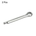 thumbnail image 3 of Split Cotter Pin, 6mm x 30mm 316 Stainless Steel Clip Fastener Fitting for Automotive, Mechanics, Silver Tone, 2Pcs, 3 of 5