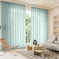 thumbnail image 5 of The Exquisite Linen Style Window Drapery Decorations 150x270cm/59.06x106.3Inches 2Pcs Making the Window Wear the Coat, 5 of 7