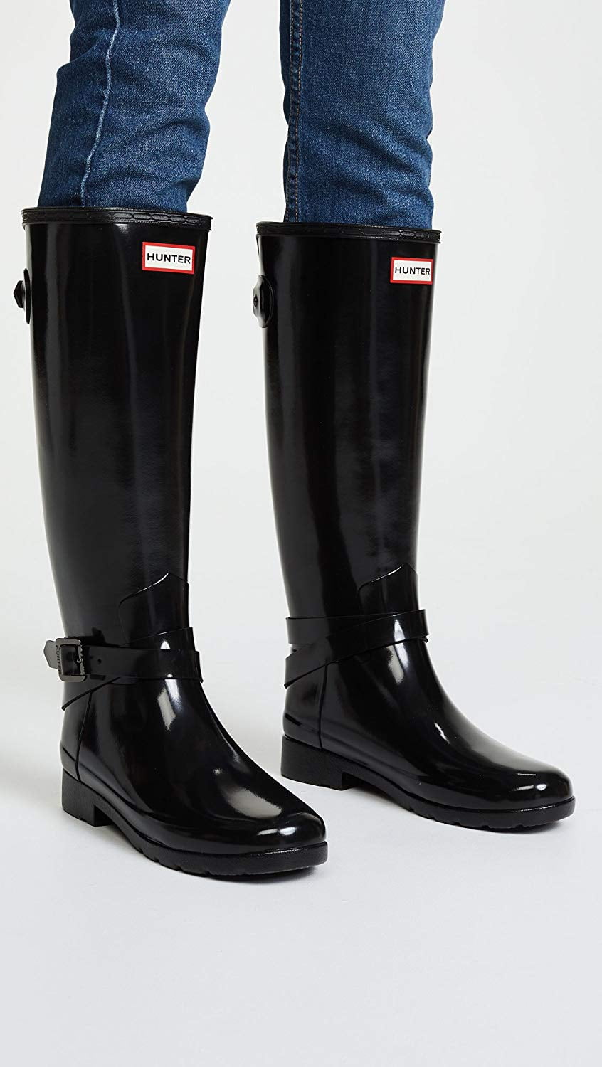 hunter refined adjustable tall boots