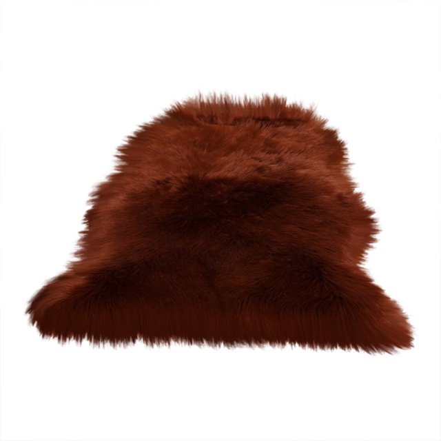 MesaSe Solid Color Plush Rug Office Home Fluffy Area Rug Bedroom Soft Furry Durable Rug