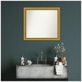 thumbnail image 2 of Amanti Art Custom Wall and Bathroom Mirror (28.75 x 31.75 in.), Townhouse Gold Frame, 2 of 6
