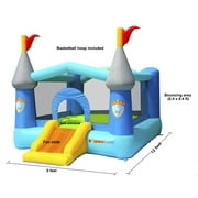 Bounceland Kiddie Castle Bounce House with Hoop