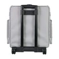 thumbnail image 6 of Collapsible Rolling Scrapbook  Featherweight Case, Grey Hexagon, 6 of 11