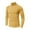 Yellow, variant on Tawop Long Sleeve Shirts for Men Solid Turtleneck Casual Fall Winter Blue L