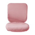 thumbnail image 2 of Guardoinrt Soft and Breathable Swivel Chair Cover Seating Experience Pink Backrest + Cushion Cover 1Set, 2 of 6