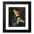 thumbnail image 2 of John Butler Yeats 12x14 Black Modern Framed Museum Art Print Titled - Portrait of William Butler Yeats (1907), 2 of 5