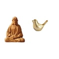 thumbnail image 1 of Estatua Del Sagrado Corazón De Jesús Y Pájaros Dorados, Escultura De Animal Coleccionable Moderna Para Pasillo, Dormitorio, Oficina, Escritorio, Decoración De Chimenea, 1 of 8