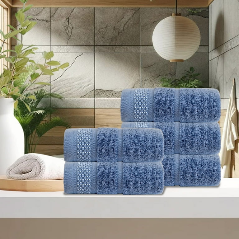 Qocolcyl 100% Cotton Oversized Bath Towel, Ultra Soft Highly