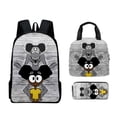 thumbnail image 1 of Mochila para estudiantes de 3 piezas, mochila, bolsa de almuerzo, juego de estuches para lápices, 1 of 3