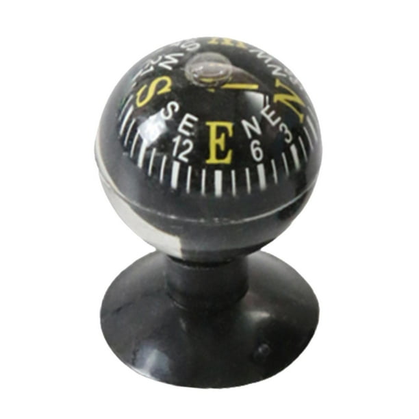 Car Compass Find Direction Assembly ,Suction Cup Mini Compass, Car