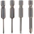 thumbnail image 1 of HUGFEGWE Screwdriver Bits Set 12pcs 1/4 inch Hex Shank Magnetic Phillips Screwdriver Bit 50mm Length S2 Screw Driver Kit Tools CJB91-24227, 1 of 4