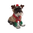 thumbnail image 1 of Disfraz Sudadera Reno Navidad Polar Perro Talla 0 Pet Pals, 1 of 3
