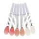 thumbnail image 1 of Juego de 6 brochas de silicona, brocha de maquillaje, brocha cosmética, brocha de labios con 4.8 cm, 1 of 8