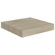 thumbnail image 4 of Conjunto de 4 Repisas Flotantes de Pared en MDF con Panal de Madera Roble Marrón vidaXL, 4 of 9