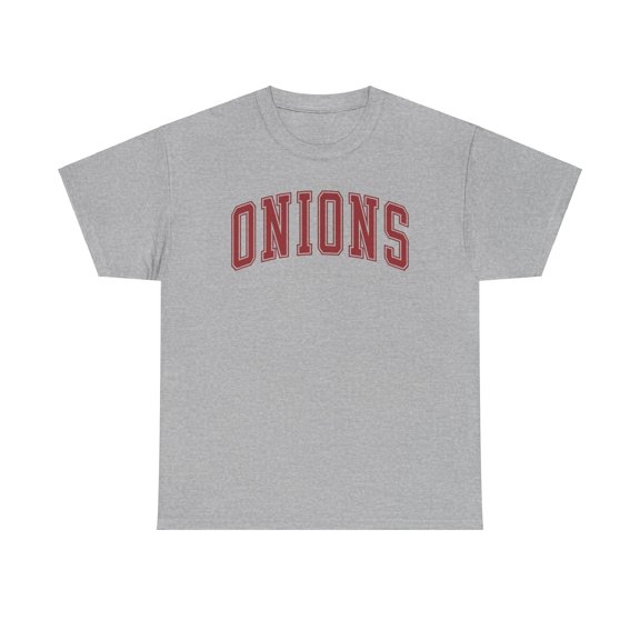 Onion Shirt Gifts Tshirt Crew Neck Short Sleeve