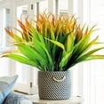 thumbnail image 3 of Cateissary 6 uds de decoración elegante de plástico para el hogar con plantas artificiales realistas-regalo para los amantes de las plantas Decoración púrpura, 3 of 6