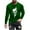 Green, variant on YOIAVAIOY Graphic Long Sleeve Shirts for Mens Witch Print Crewneck T shirt Novelty Halloween Tops Festival Trendy Blouse Black M